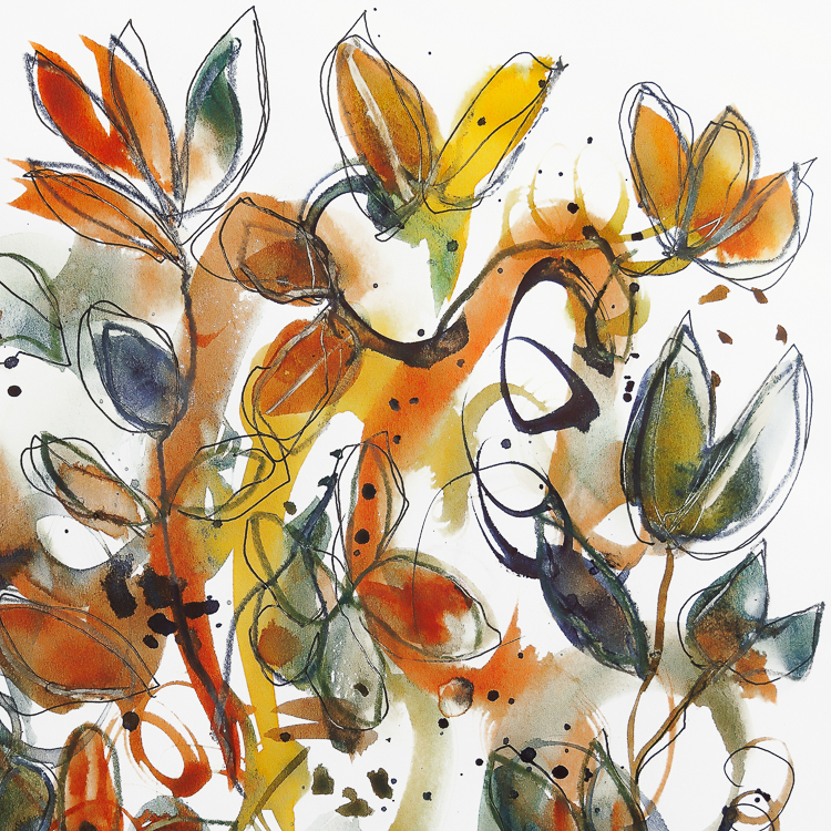 Aquarel en inkt